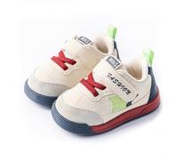 TootyTots Baby Boys Girls First Walking Shoes Wide Toe Lightweight Non-Slip Infant Toddler Sneakers Slip-on Soft Sole Indoor Outdoor Sports Trainers Breathable Mesh Tennis Shoes