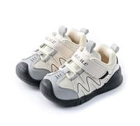TootyTots Baby Infant Toddler Boys & Girls First Walking Shoes Tennis Shoes with Wide Toe Lightweight Non Slip Slip on Soft Sole Breathable Mesh Indoor Outdoor Sneakers