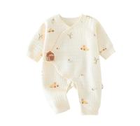 TootyTots Babygrow, 100% Cotton Soft Newborn Onesie & Bodysuit, Long Sleeve Unisex Baby Grow for Boys & Girls, Breathable Infant Sleepsuit for Everyday Wear, Nursery & Easy Nappy Changes