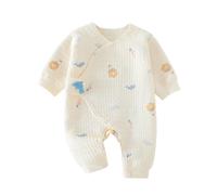 TootyTots Babygrow, 100% Cotton Soft Newborn Onesie & Bodysuit, Long Sleeve Unisex Baby Grow for Boys & Girls, Breathable Infant Sleepsuit for Everyday Wear, Nursery & Easy Nappy Changes