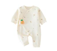 TootyTots Babygrow, 100% Cotton Soft Newborn Onesie & Bodysuit, Long Sleeve Unisex Baby Grow for Boys & Girls, Breathable Infant Sleepsuit for Everyday Wear, Nursery & Easy Nappy Changes