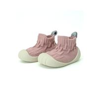 TootyTots First Walking Shoes for Baby&Toddlers Non-Slip Soft Sole Breathable Knitted Mesh Sneakers Suitable for Indoor and Outdoor Use for Boys and Girls Pink