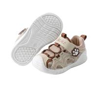 TootyTots Infant Girls Sandals Closed Toe Toddler Summer Shoes, First Walkers Hook & Loop Non-Slip Beach Water Shoes, Breathable Microfibre Nursery Holiday Footwear with Cute Bunny & Carrot
