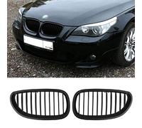 TOOWGM 2Pcs Matt Black Front Kidney Sport Grille Grill for BMW E60/E61/M5 2003-2009 Auto stying Car Exterior Modification Dropshipping