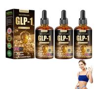 TOOYES Metatrolide & Moringa GLP-1 activation Diet Drops, GLP-1 Drop, TOOYES Drops, Herbal Oral Liquid, Natural Plant Extract Concentrate 30ml (3 Bottle)