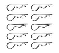 TOOYFUL 10Pcs 304 Stainless Steel R Clip -, 3x65mm