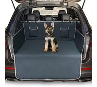 Toozey Boot Protector for Dogs, Universal Non-Slip Boot Liner with Side & Bumper Protection, Waterproof & Anti-Scratch Dog Mat, Easy-Clean Cover for SUVs & Estate Cars - Grey