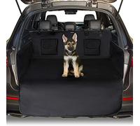 Toozey Car Boot Protector for Dog - Universal Nonslip Car Boot Dog Blanket with Side Protection and Bumper Protection, Waterproof/Antifouling, Robust Protective Mat for Dogs, Black - Black Edging
