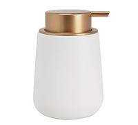 TOOZFO Soap Dispenser Ceramic with Easy-to-Press Pump Hand Lotion Liquid Dispenser for Shampoo Bathroom Kitchen 12 oz