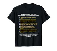 Top 10 Reasons Men Prefer Tailgating Over Women Funny Shi T-Shirt