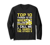 Top 10 Things Selling Your Home Call Me Realtor Long Sleeve T-Shirt