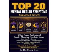 TOP 20 MENTAL HEALTH SYMPTOMS EXPLAINED SIMPLY.: What Every Patient and Family Member Needs to Know About Low Mood, Anxiety, Intrusive Thoughts, Sleep Problems, and Every Major Mental Health Warn.