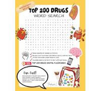 Top 200 Drugs Made Ridiculously Easy & Fun Word Search: Fun & Easy Pharmacology Review with Word Searches, Coloring Pages, and Flashcards to Help You ... & Allied Health Exams (PTCB Exam Study Guide)