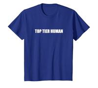 Top Animal Human T-Shirt, Youth, Royal Blue, 2T