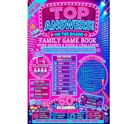 Top Answers! On the Board: Social Media Family Game Book - Word Search & Puzzle Challenge: Guess Popular Answers & Score Points - Brain Activity for ... - Perfect for Travel, Parties & Game Nights