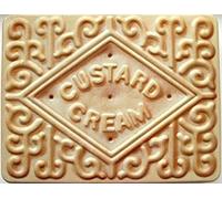 Top Banana Gifts Custard Cream - Novelty Premium Quality Heavyweight Mouse Mat