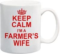 Top Banana Gifts Keep Calm, I'm a Farmer's Wife - Glossy Ceramic Photo Mug