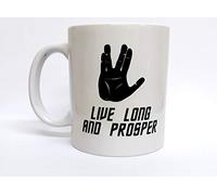 Top Banana Gifts Live Long and Prosper - Spock - Glossy Ceramic Mug
