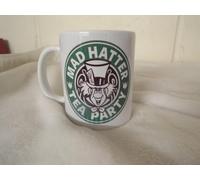 Top Banana Gifts Mad Hatters Tea Party - Funny Glossy Ceramic Mug Tasse