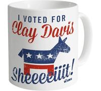 Top Banana I Voted for Clay Davis - Inspired by The Wire- Ceramic Photo Mug