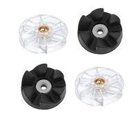 Top Base Gear, Top Base Plastic Gear Replacement Parts,Blender Part,2 Blade Rubber Gears and 2 Motor Base Top Gears,Compatible with Nutribullet 600W 900W Blender Juicers