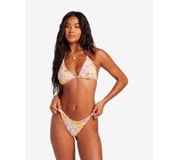Top bikini Billabong Sungazers white orange woman. - L