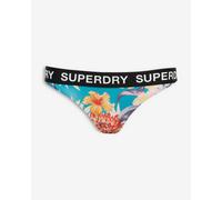 Top bikini Superdry Logo Triangle blue orange white woman - XXS
