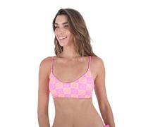 Top Bikini Women - Smiley Check Scoop Front Bralette
