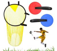 Top Bins Football Goal Target Net, Set Of 3 PCS Soccer Top Corner Goal Target, Children's Shooting Training Equipment, Help You Become a Master of Free Kicks And Penalty Kicks