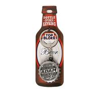 Top Bloke Bottle Top Design Key Ring Bottle Opener - Personalised to The Name of"Adam"