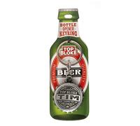 Top Bloke Bottle Top Design Key Ring Bottle Opener - Personalised to The Name of"Tim"
