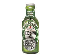Top Bloke Bottle Top Design Key Ring Bottle Opener - Personalised to The Name of"Tony"