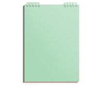 Top Bound Notebook - A5 Notepad, Detachable Memo Pad | Fresh Color Loose-Leaf Notebook with 120 Pages for Students and Professionals, Easy-to-Carry Notepad for School, Office, and Daily Planning