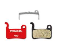 TOP BRAKE BD18 Disc Bike Brake Pads for shimano alfine S500,S501,Deore M765, SLX M665,Saint M800,XTR M965 M975,M545 M505 M605;TRP Dash carbon, Parabox 2011 Front