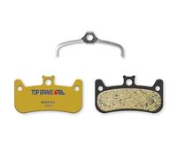 Top Brake BD20 Disc Bike Brake Pads for Formula Cura 4 (Premium E+ (E-bike compound) -Gold)