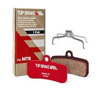 TOP BRAKE Disc Bike Brake Pads Compatible with SHIMANO 4 piston Saint BR M810 M820 Deore XT M8120 Tektro TRP | MTB eMTB Downhill Trail All mountain Enduro race Cycling | 2026 iF Design Award