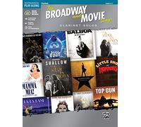 Top Broadway & Movie Songs Instrumental Solos: Clarinet Solos, Book & Online Audio/Software/PDF (Pop Instrumental Solos)