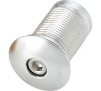 Top Cap For Carbon Steerer Tube 1-1/8" x 22~23mm In in Silver