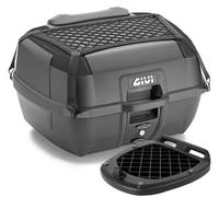 Top-Case GIVI B45B+ 45L Black Cover With Monolock Plate Universal Backrest