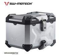SW-Motech Top Case TRAX ADV – 38 L Aluminum – Silver