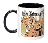 Top Cat Mug. Character Collage Benny Brain Fancy Spook Hanna Barbera