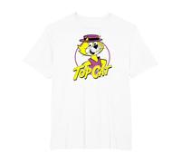 Top Cat Top Circle T-Shirt, Men's Big and Tall, White, 6X Tall