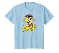 Top Cat Top Circle T-Shirt, Youth, Baby Blue, 4T