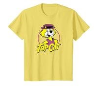 Top Cat Top Circle T-Shirt, Youth, Lemon Yellow, 2T