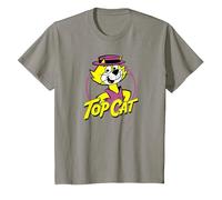 Top Cat Top Circle T-Shirt, Youth, Slate Grey, 4T