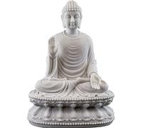 Top Collection Shakyamuni Buddha Statue - Buddha, Sage of The Shakyas Sculpture in Premium Cold-Cast Marble - 9-Inch Seated Buddha Figurine