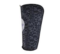 Top Cover for Stand Bag, Waterproof Sleeve for Driving Range Use, Born to Win