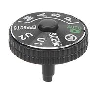Top Cover Mode Dial Button Sheet Cap Replacement Dial Mode Plate Interface Cap for Nikon D7200 Camera Repair Spare Mode Dial Button Camera Top Cover Mode Dial Lid Camera Top Mode D