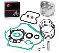 Top End Piston & Ring & Gasket Seal Rebuild Kit STD Compatible with Club Car Golf Cart DS Precedent FE290 1992-up 1016459-01 1023047-01