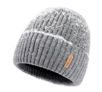 TOP-EX DryKnit™ Waterproof L/XL/XXL Winter Beanie Hat for Men Women Fleece Lined Warm Thermal Knit Watch Skull Cap Cold Weather